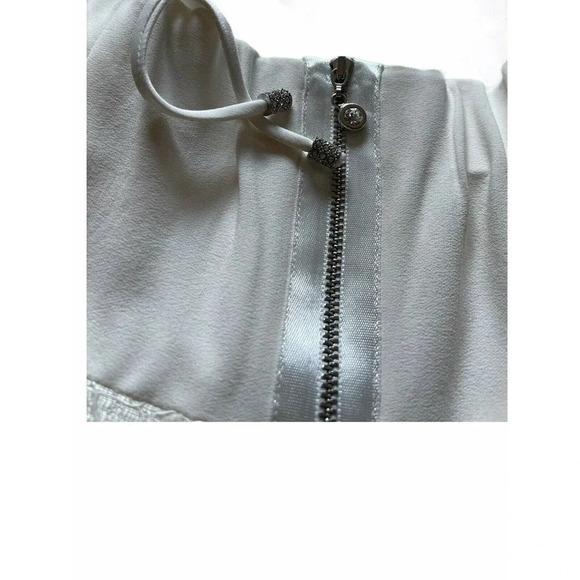 Etcetera White Halter Dress Size 8 NWT - Picture 4 of 11